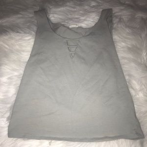 Cute pale green tank from Garage